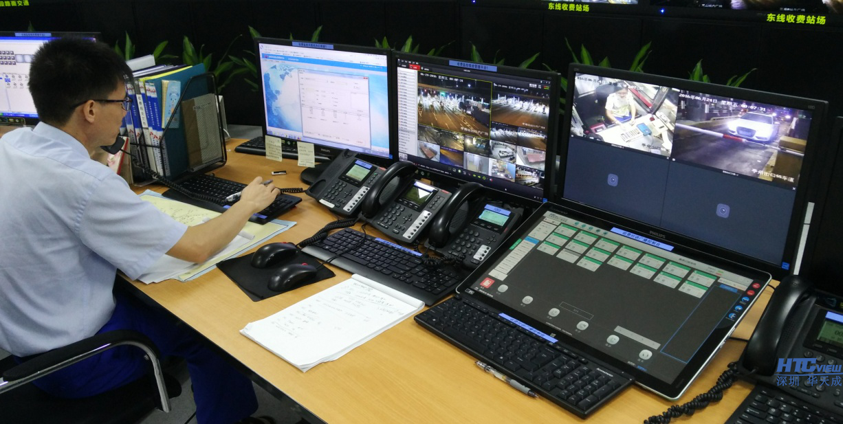 高速公路监控中心多媒体控制台