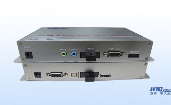 单芯VGA光端机（带键鼠）